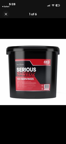 Serious shredz protein powder - serious,