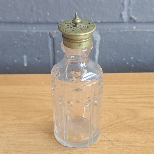 Antique victorian cut - cut, glass