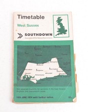 Bus Coach Timetable Southdown