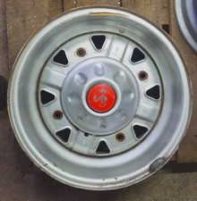 1x steel rim Fiat 500