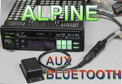 Vintage car radio - , aux