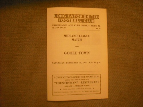 Long eaton united goole - v,