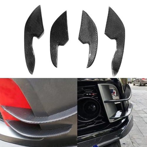 Carbon fiber front bumper - carbon,