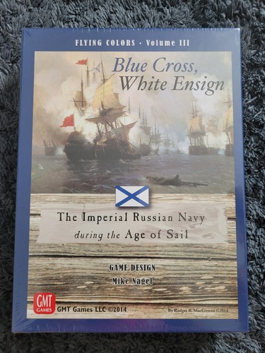 Blue cross white ensign - white,