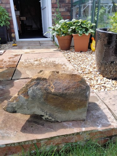 Natural sandstone rock pre - rock,