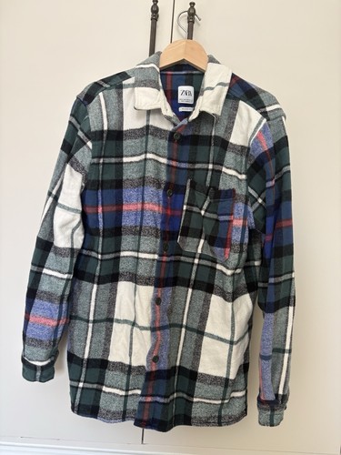 Zara men thick checkered - zara,