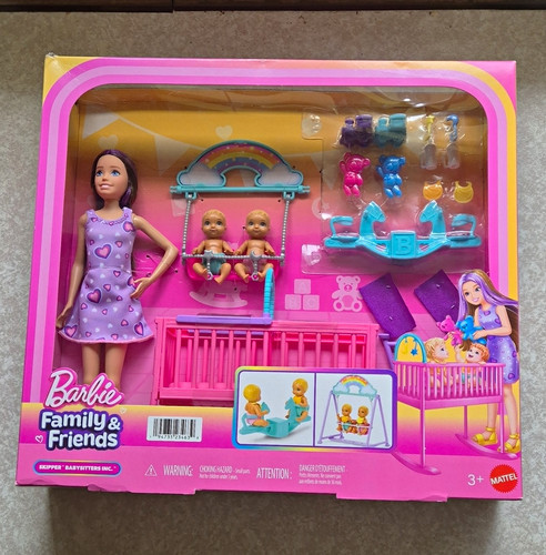 Barbie family friends - family, &
