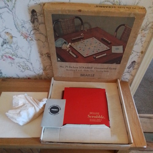 Vintage scrabble deluxe - scrabble,