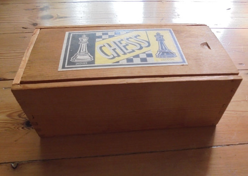 Jaques wooden chess set - jaques,