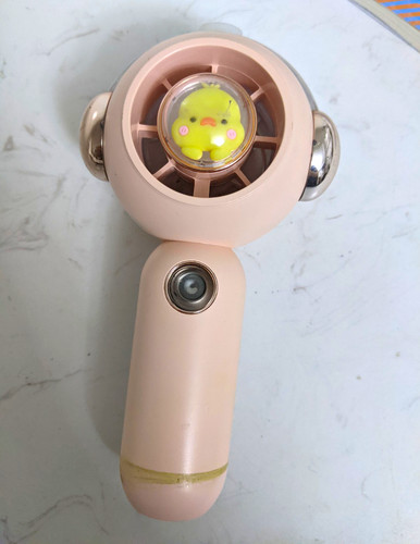 Pink handheld usb battery - pink, usb/battery