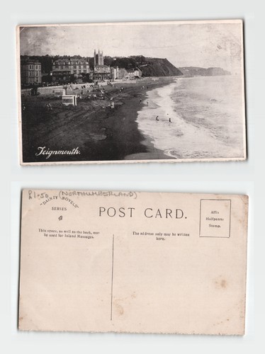 Postcard teignmouth beach - teignmouth,