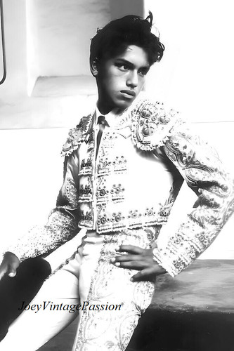 Vintage male bullfighter - vintage,