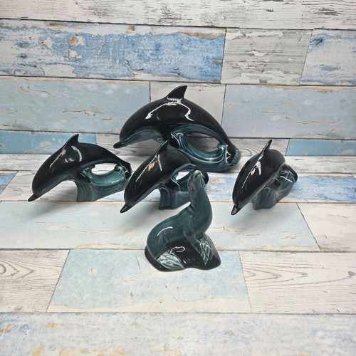 Vintage poole pottery dolphin - pottery,