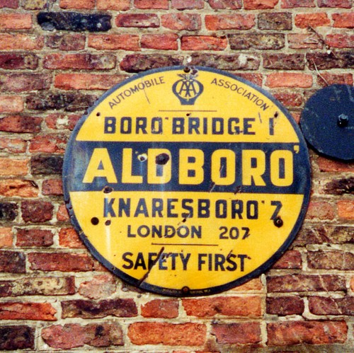 Photo 6x4 old sign - photo,