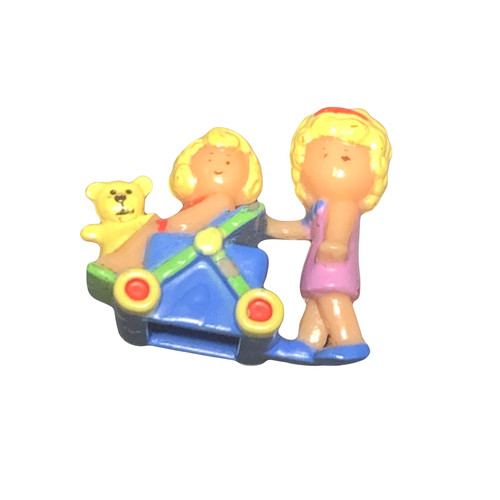 Vintage polly pocket ring top - polly,