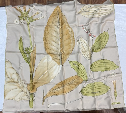 Tiffany silk scarf - &, /