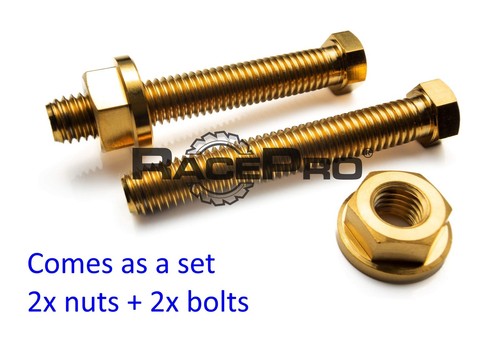 Honda titanium chain adjuster - titanium,