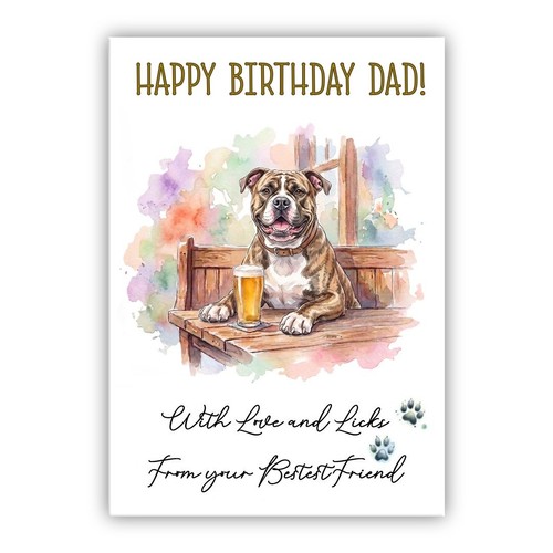 American bulldog dog birthday - bulldog,