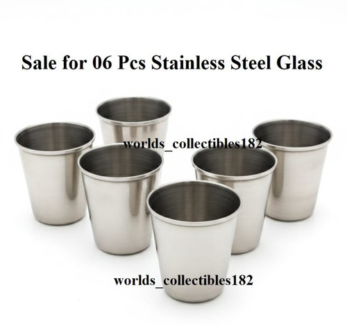 Stainless steel small - small, glass