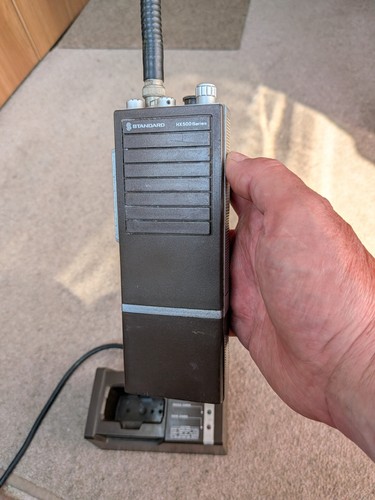 Vhf marine hand held radio - hand,