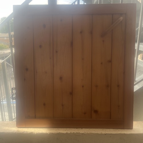 Pine handmade cupboard door - handmade,