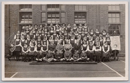 Large group school girls - group, of