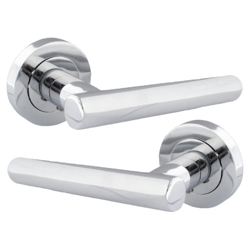 Door handles chrome - door, straight