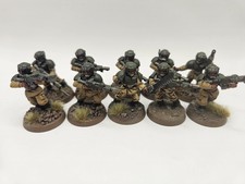 Warhammer 40k Astra Militarum Cadian Shock Troops Well Painted Imperial Guard GW
