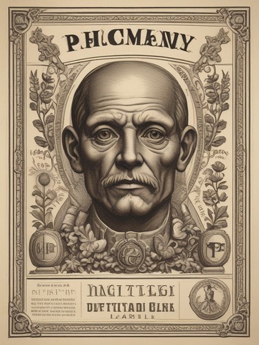 Vintage pharmacy sign - sign,