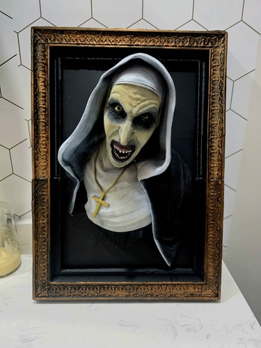 The nun framed wall - nun, mount
