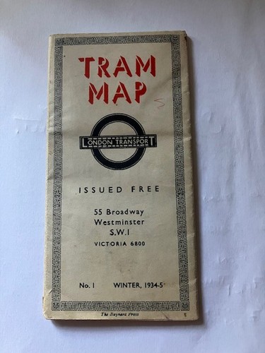 Original london transport - london, tram