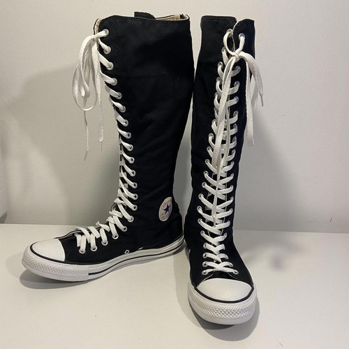 Knee high converse - converse, black