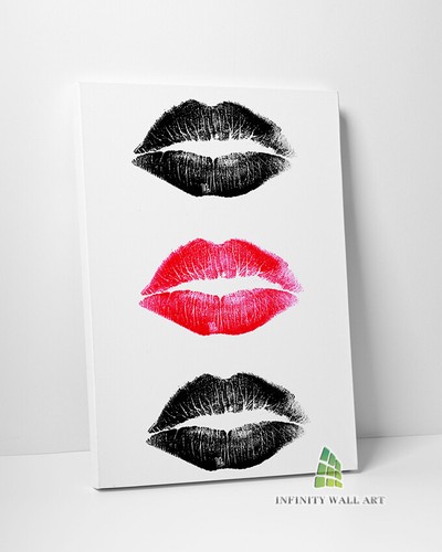 Red lips kiss - 3,