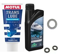 TOHATSU ENGINE & GEARBOX OIL CHANGE KIT 8HP 9.8HP 4 Stroke MFS8 MFS9.9C Outboard