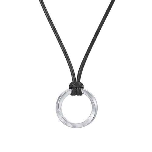 Viking rune mobius necklace - viking,
