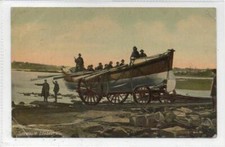 TYNEMOUTH LIFEBOAT: Northumberland lifeboat postcard (C84909)