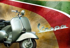 Italian italy vespa scooter - italian,