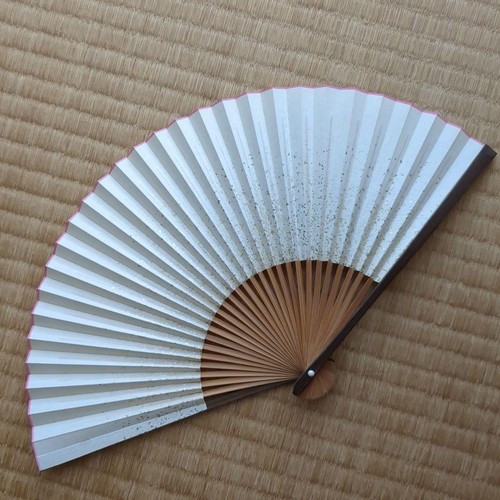 Gold sprinkle fan japanese - sprinkle, |