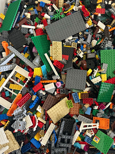 Genuine huge lego - 7.5kg, mixed