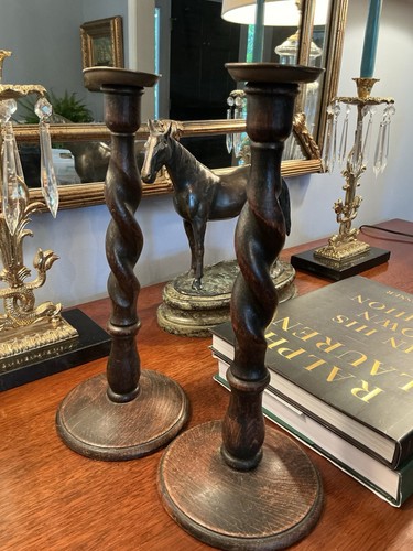 Antique english barley twist - english,
