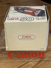 Box Only For Canon FD 50mm