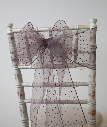 Organza kimmy dot - organza, sashes