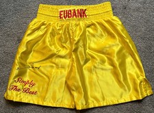 Chris Eubank Snr Hand Signed