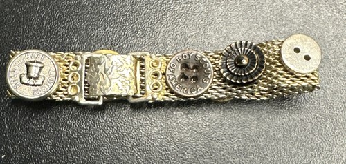 Historical mesh charm bracelet - mesh,