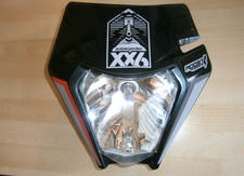 A USED KTM  HEADLIGHT UNIT PART NUMBER 79714001033EB HEADLAMP