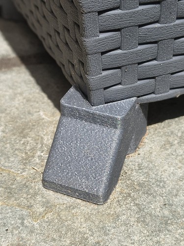 Square plant pot - (set, of