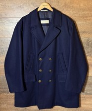 Gloverall Navy Blue Pea Coat