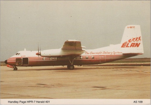 Aviation postcard handley - postcard:,