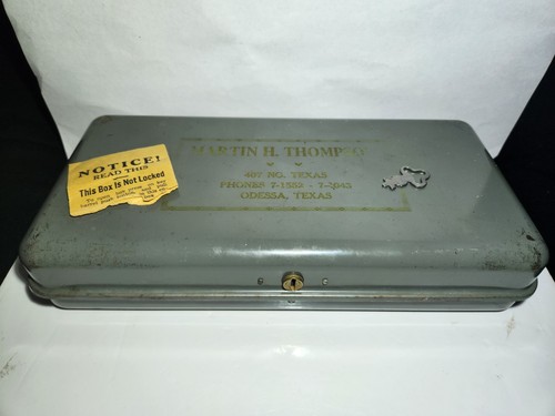 Vintage metal strong lock - strong,