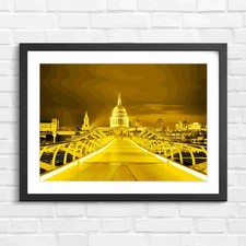 London Millennium Bridge Night